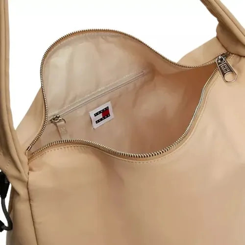 Tommy Jeans - Bolso Hilfiger Daily Utility Large Beige Mujer